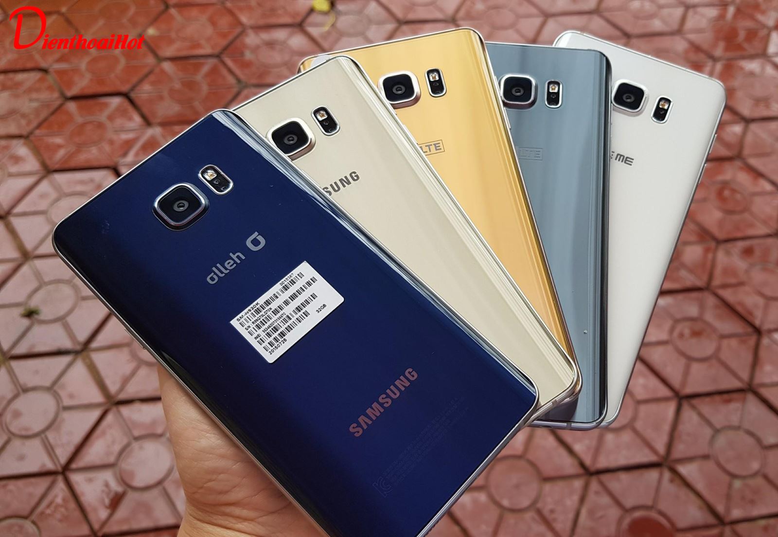 Galaxy Note 5 Hàn Quốc có nhiều màu sắc lựa chọn