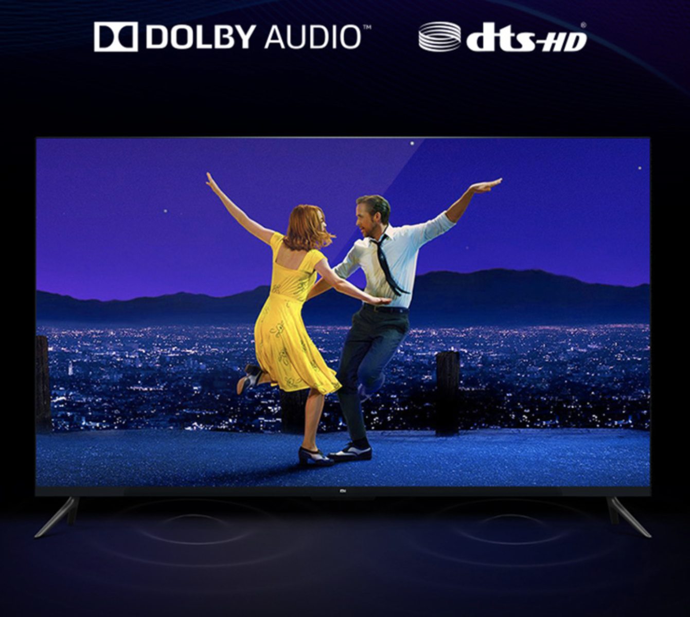 Âm thanh với công nghệ Dolby + DTS HD