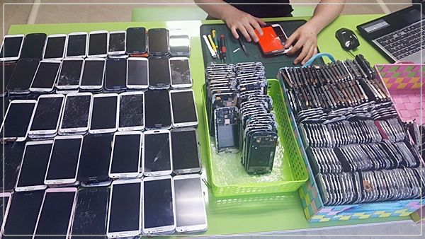 Điện thoại xách tay Hàn Quốc hàng kém chất lượng, hàng dựng tràn lan trên thị trường