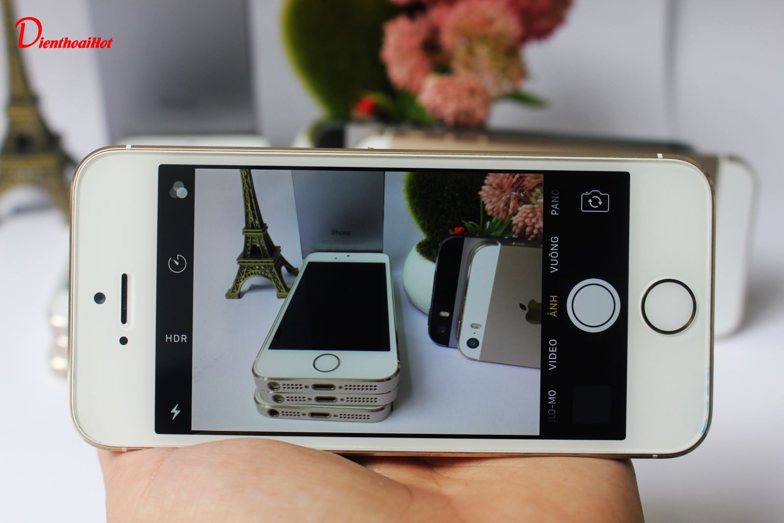 iPhone 5s camera 8Mp nhỏ mà có võ