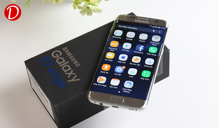 Samsung Galaxy S7 Edge 2 Sim New Fullbox giá hơn 8 triệu đồng