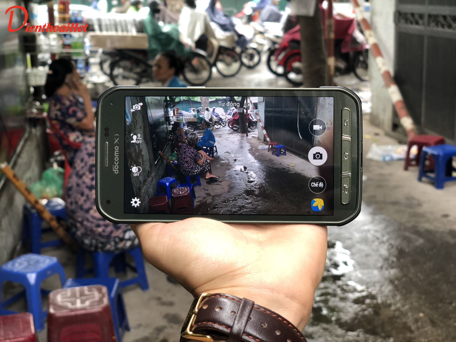 Camera trên Samsung Galaxy S5 Active Xách Tay