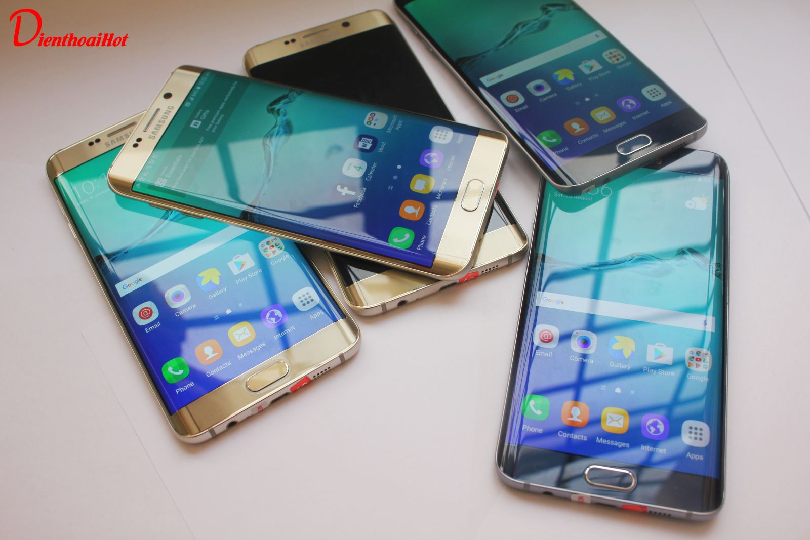 Samsung Galaxy S6 Edge Xách Tay long lanh tại Dienthoaihot