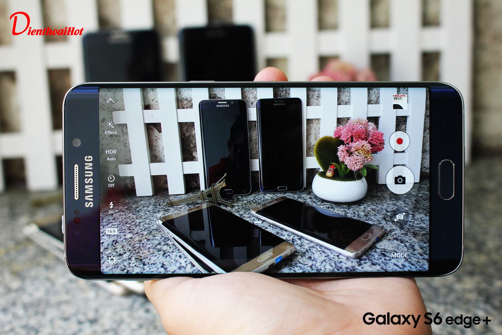 Samsung Galaxy S6 Edge Xách Tay Camera chất lượng tốt
