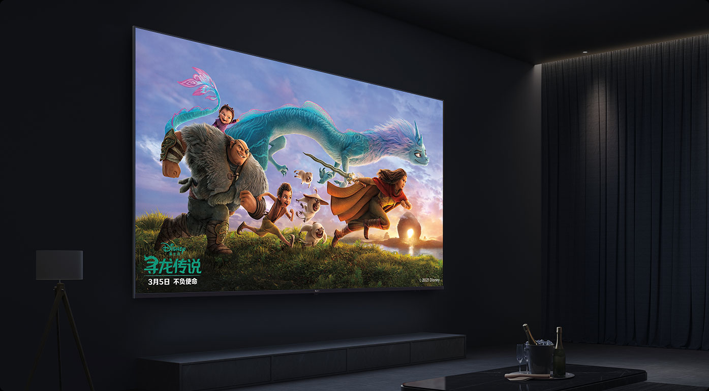 Âm thanh sống động như rạp chiếu phim trên Redmi Max 86 inch
