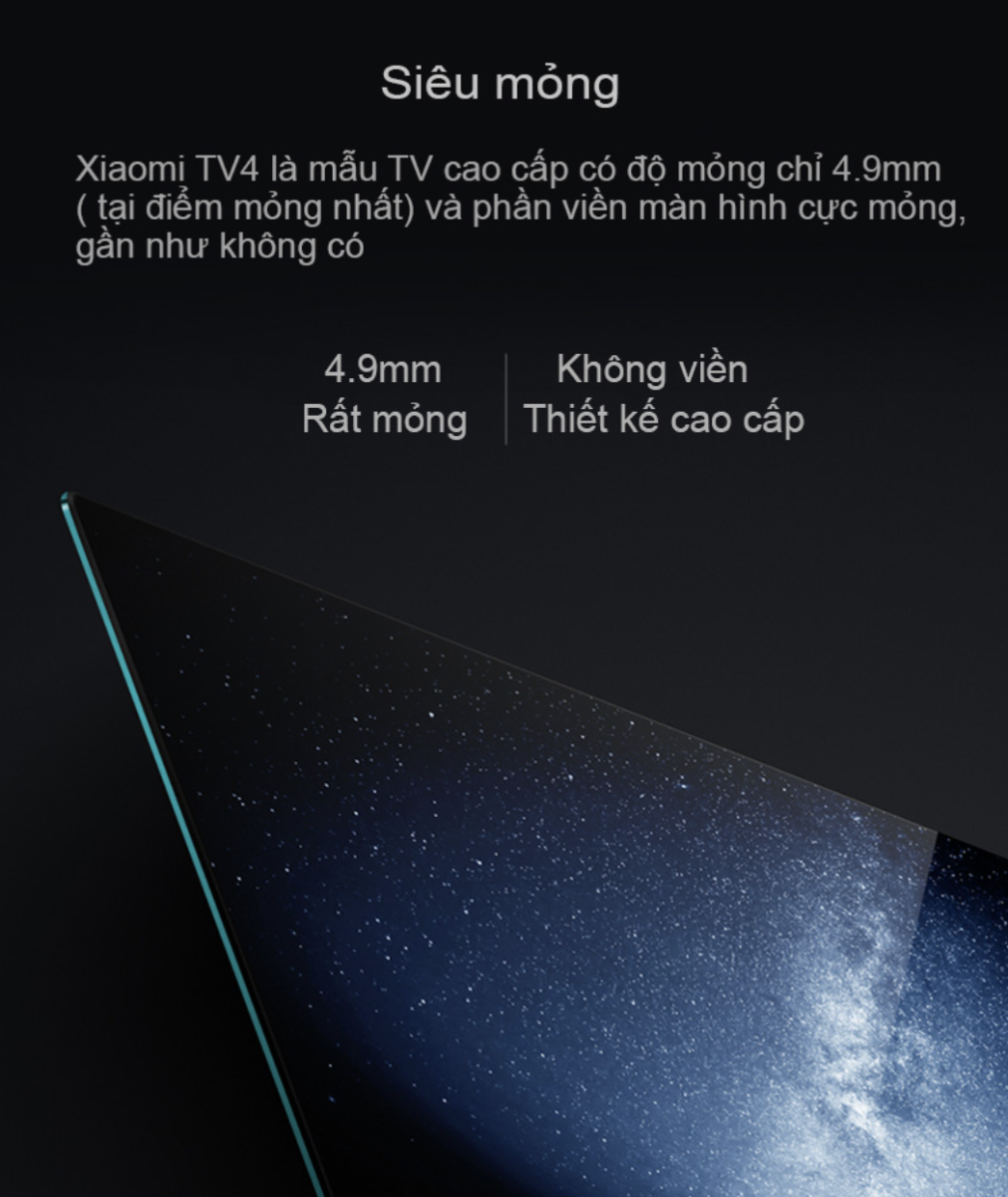 Tivi Xiaomi TV4 49inch giá rẻ tại Dienthoaihot