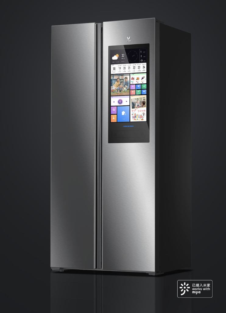 Tủ Lạnh Xiaomi Viomi 21 Face 450L tích hợp màn hình TV 21 inch tại Dienthooaihot