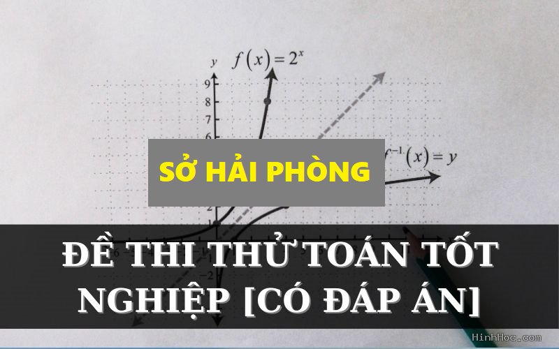 Đề thi thử toán tốt nghiệp THPT 2026 cụm Hải Phòng