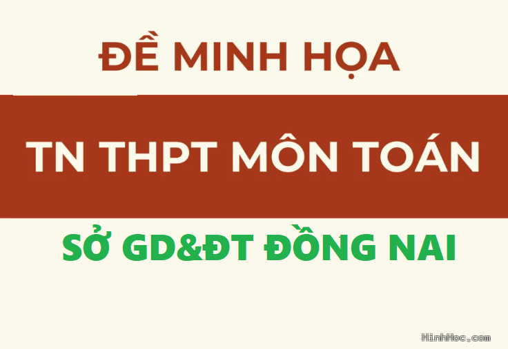 Đề thi thử toán tốt nghiệp THPT 2026 môn Toán sở GD Đồng Nai (lần 1)